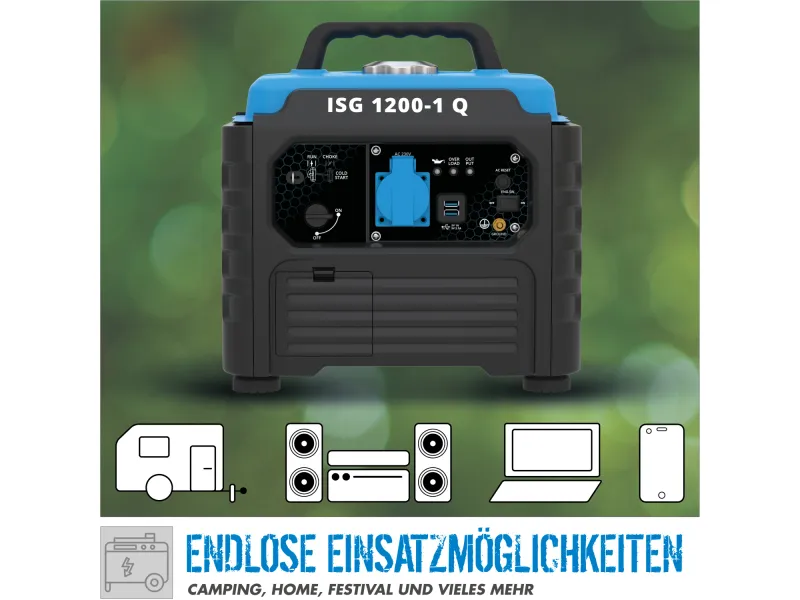 Güde Inverter Stromerzeuger ISG 1200-1 Q Benzin