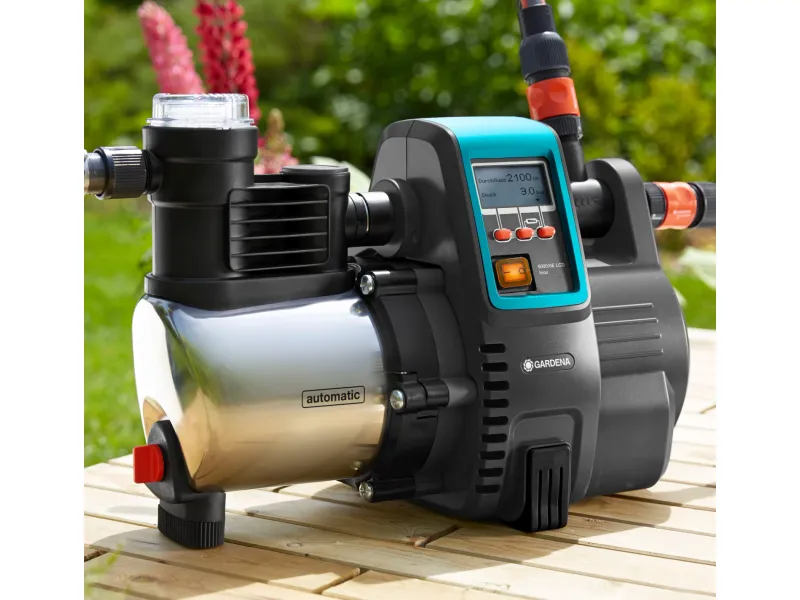 Gardena Haus- und Gartenautomat 6000/6 LCD Inox