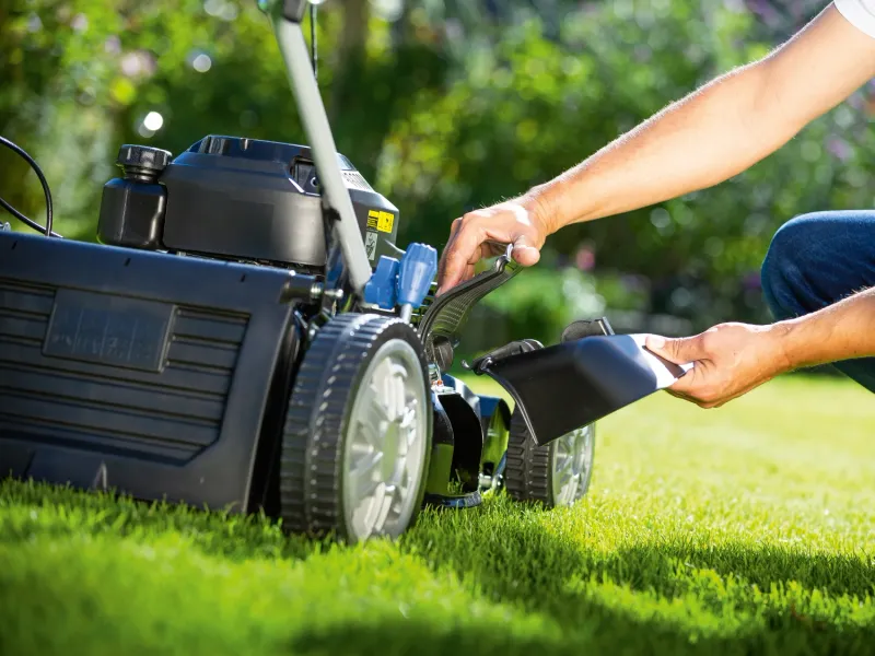 LUX-TOOLS Benzin-Rasenmäher B-RM-51-A B