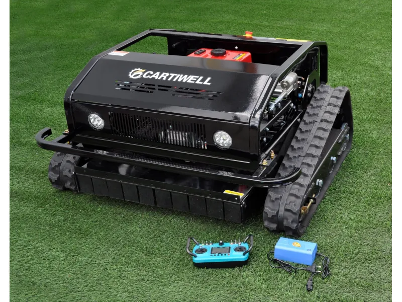 CARTIWELL Ferngesteuerter Motor-Rasenmäher Böschungsmäher CW-M800